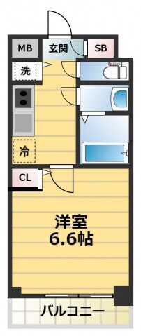 サムティ大阪GRAND EASTの物件間取画像