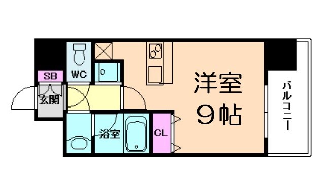 ファーストステージ福島パークサイドの物件間取画像