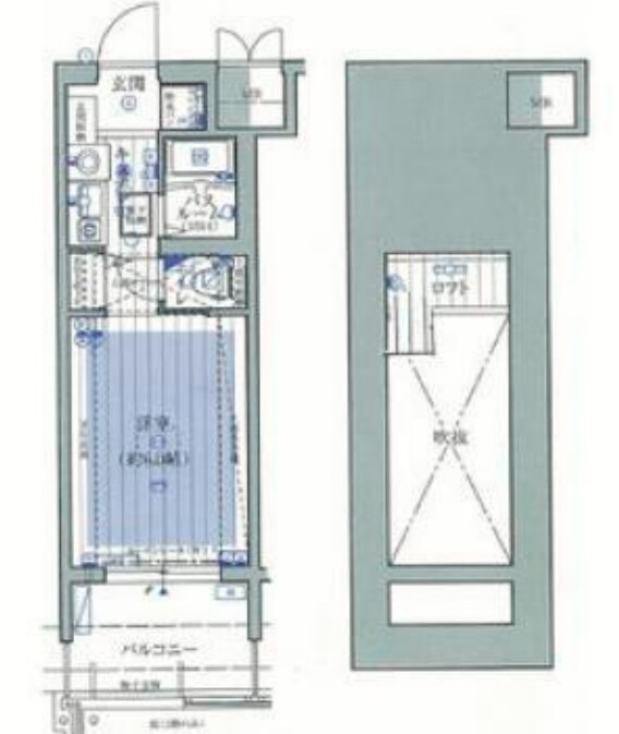 エステムコート大阪・中之島南の物件間取画像