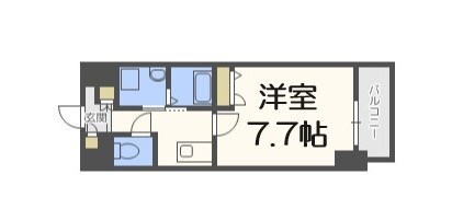 La Douceur梅田Eastの物件間取画像