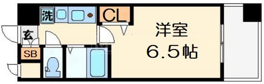 エステムコート大阪城北　天満の杜の物件間取画像