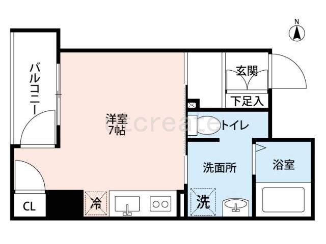 K’s Court 東本町の物件間取画像