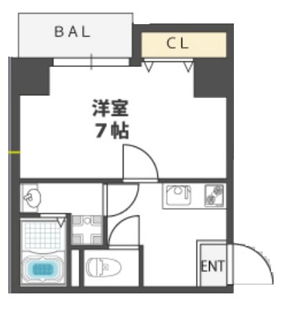 ETC福島　の物件間取画像