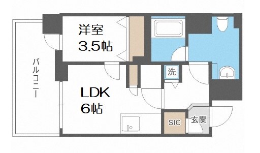 PHOENIX北堀江の物件間取画像