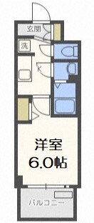 プレサンス新大阪ストリームの物件間取画像