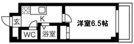 パークハウスナンバの物件間取画像