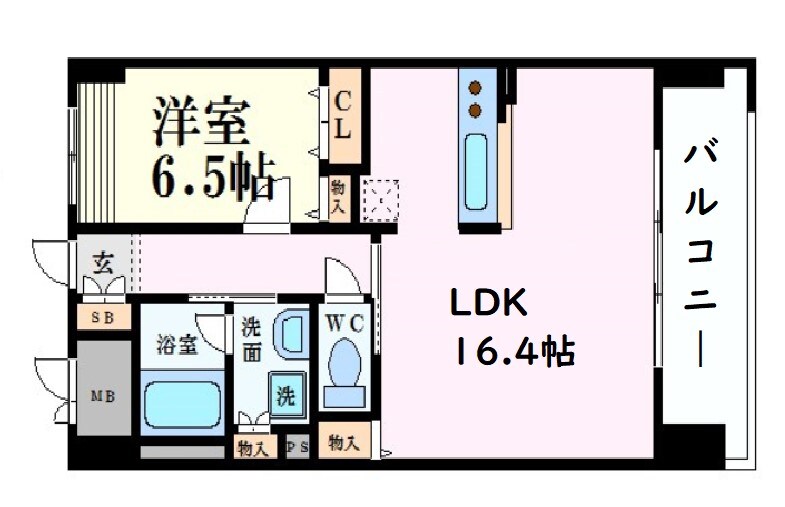 サンアルカスの物件間取画像