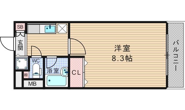 ボアドゥブルーの物件間取画像