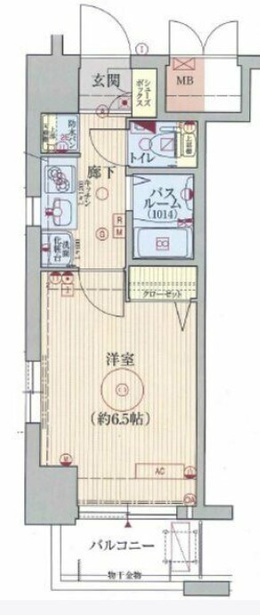 エステムコート梅田・天神橋リバーフロントの物件間取画像