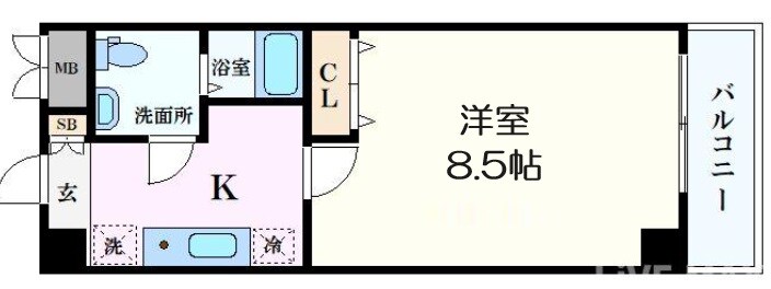 アーデン和泉町の物件間取画像