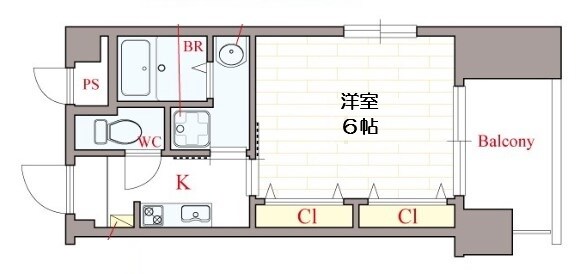 Cherry Hillsの物件間取画像