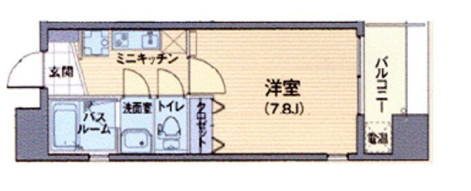 プロスペクト中之島の物件間取画像