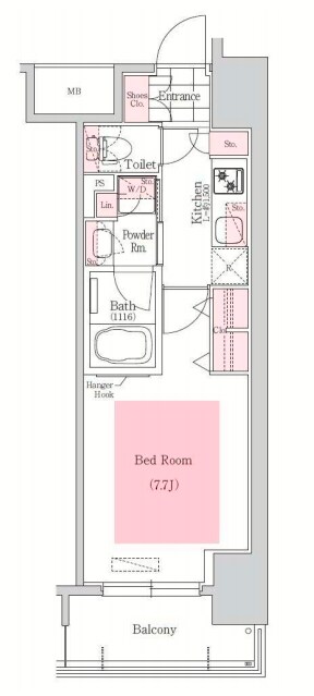 アーバネックス本町の物件間取画像