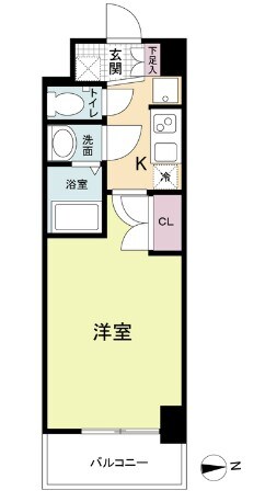 フォレシティ日本橋Vの物件間取画像