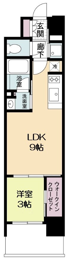 リビオメゾン新大阪の物件間取画像