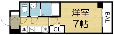 スワンズシティ大阪城コスタの物件間取画像