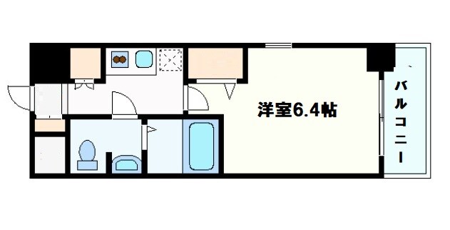 ジュネーゼグラン南堀江の物件間取画像