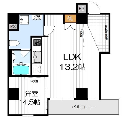 ラジエーションコートの物件間取画像