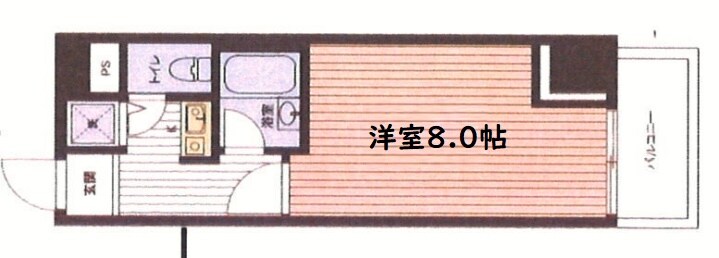 TATディナスティ西本町の物件間取画像