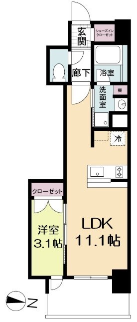 リビオメゾン新大阪の物件間取画像