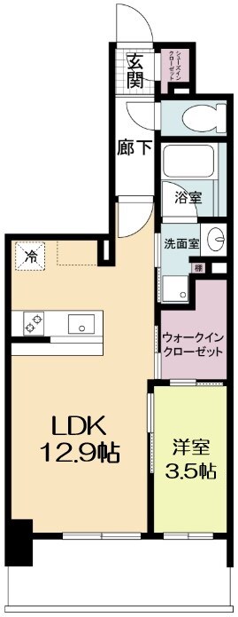 リビオメゾン新大阪の物件間取画像