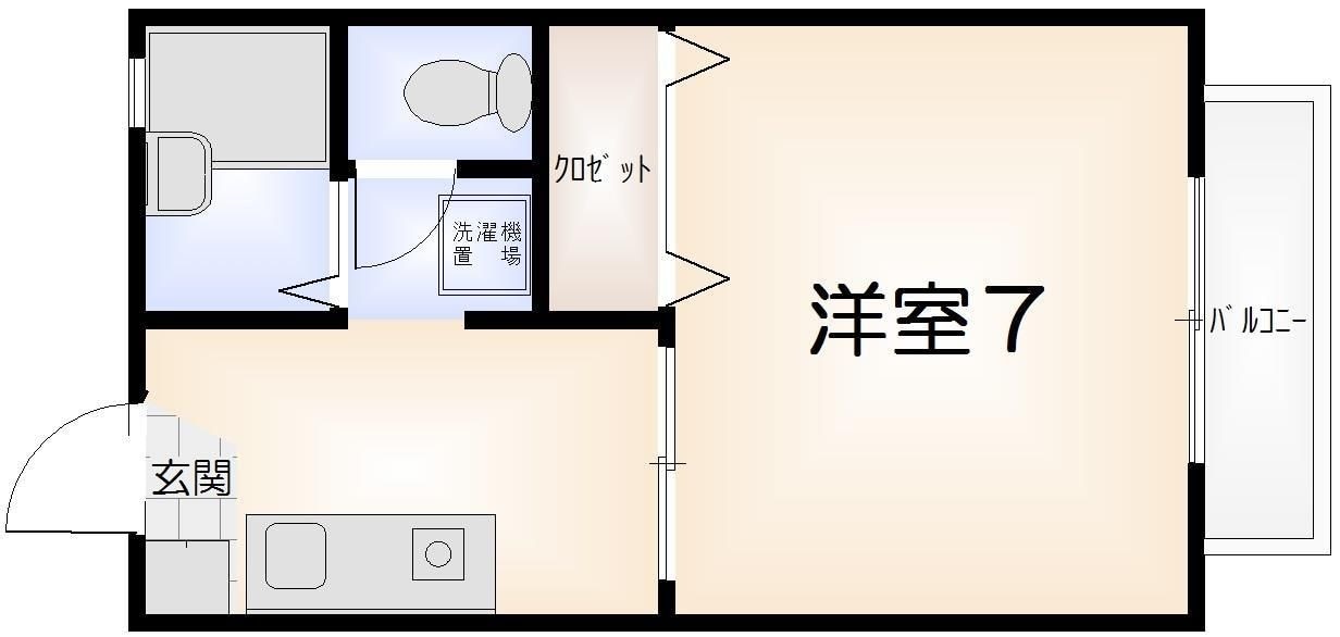 グリーンカーサの物件間取画像