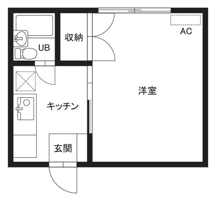 ラーニングハイツⅡの物件間取画像