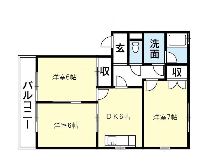 ヤマイチ館の物件間取画像