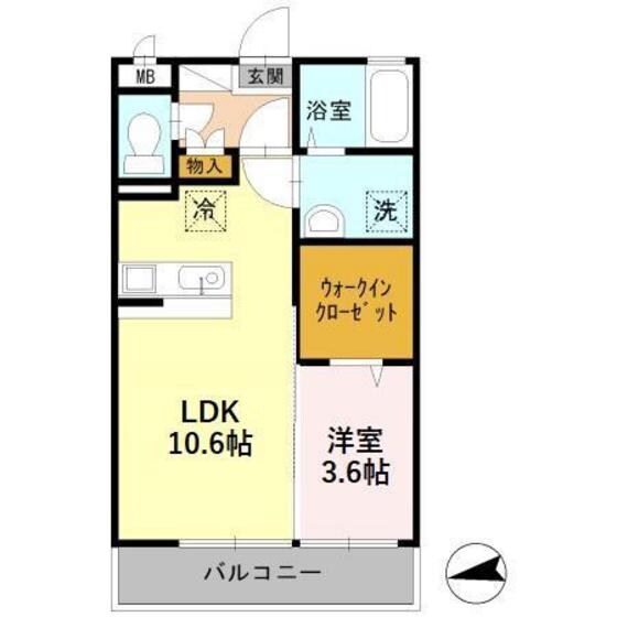 Ｄ－ｒｏｏｍ下奥井の物件間取画像