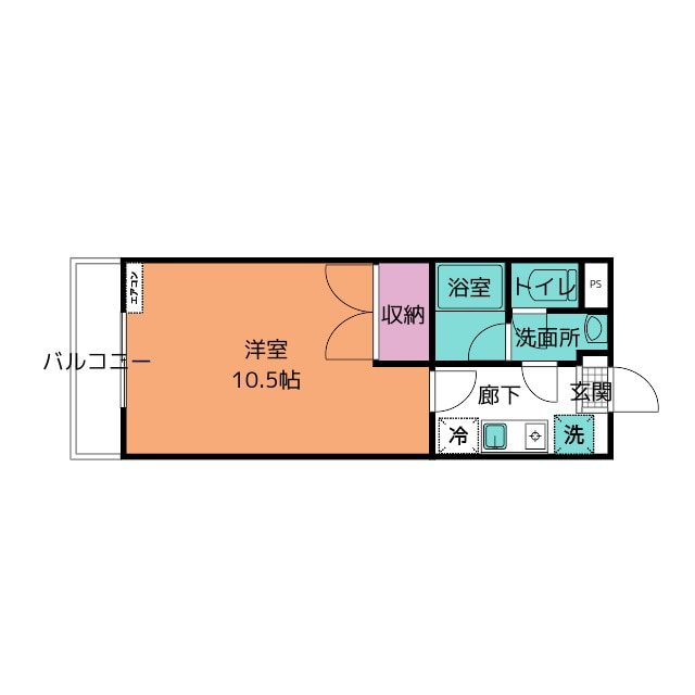 物件間取画像