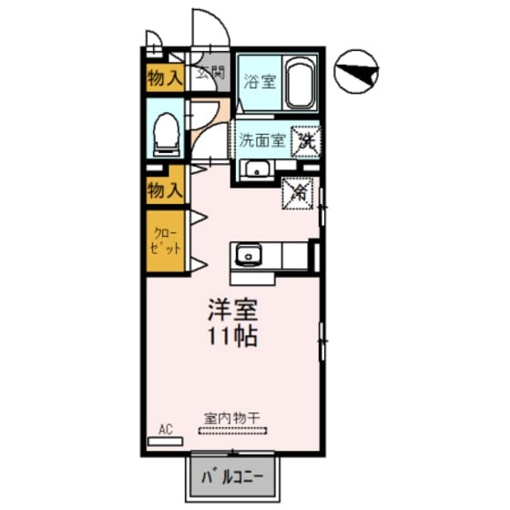 ルポ藤の木の物件間取画像