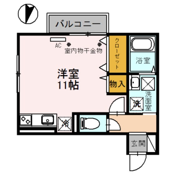 copain・courtの物件間取画像