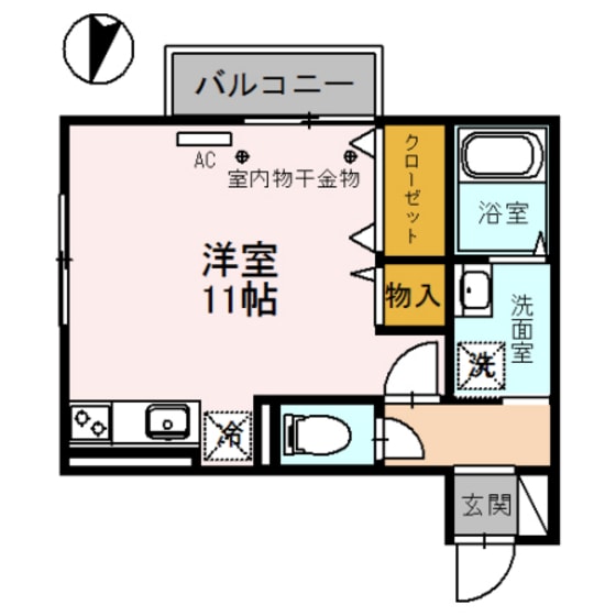 copain・courtの物件間取画像