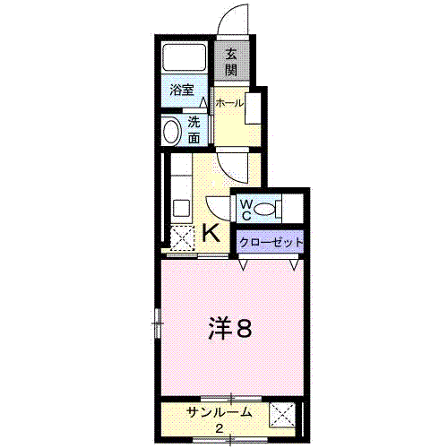 ルメルシエの物件間取画像