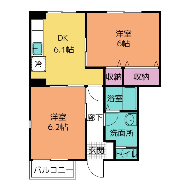 アルティ・プラーノⅠ・Ⅱの物件間取画像