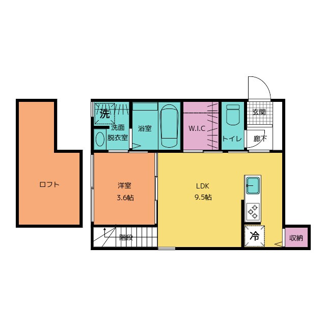 MINDS SQUAREの物件間取画像