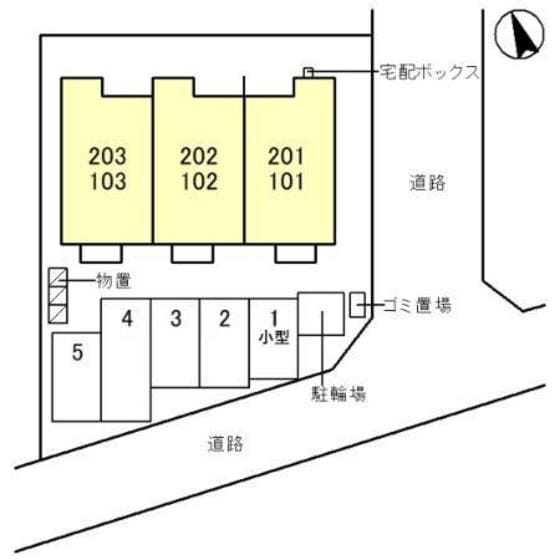 パチオーリ五福末広町の物件外観写真