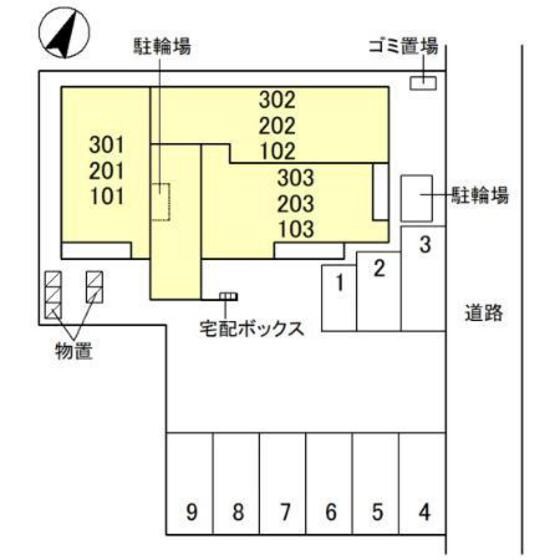 D-Grande弥生の物件外観写真