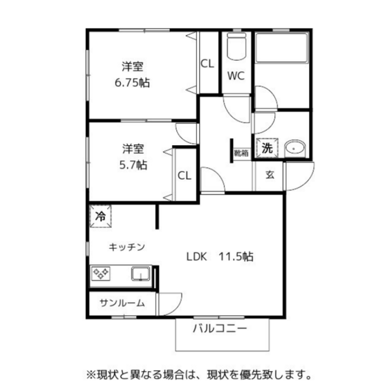 Tスクエアの物件間取画像