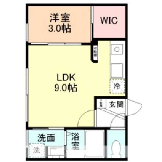 INTEGRAL寺町の物件間取画像