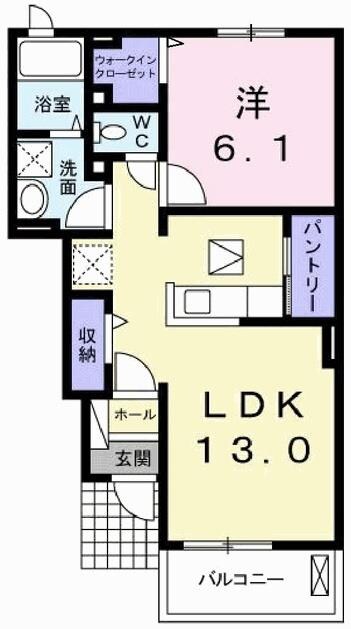 アルストロメリアIIの物件間取画像