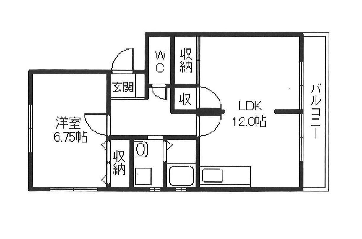 エクレールＭの物件間取画像