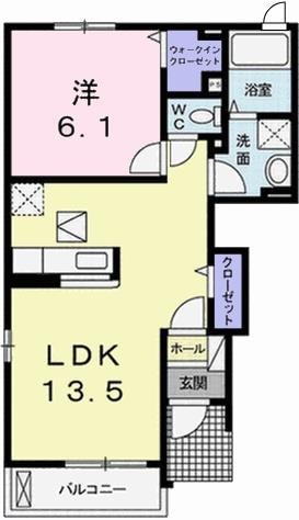 サニーレジデンス御着Ａの物件間取画像