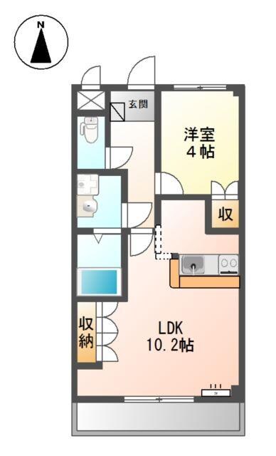 アイレの物件間取画像