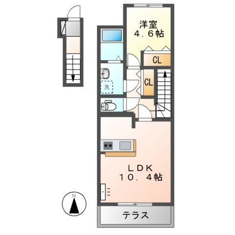 レジーナの物件間取画像