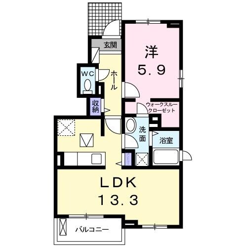 シエラメールの物件間取画像