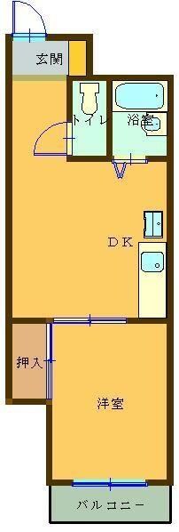 姫路駅 バス13分  梅ヶ枝町下車：停歩3分 3階の物件間取画像