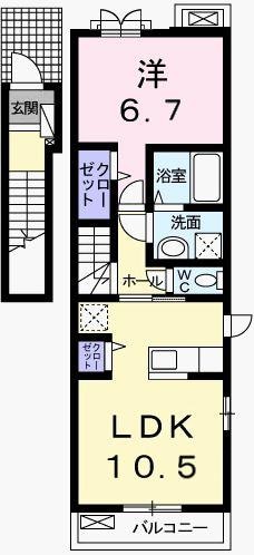 チエーロの物件間取画像