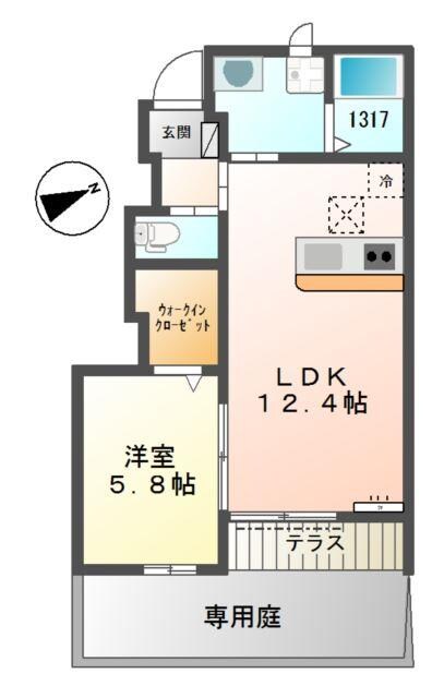 プランドールメゾンの物件間取画像
