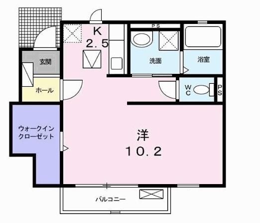 コンフォート長田の物件間取画像